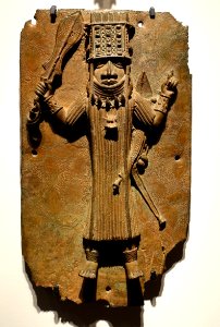 Benin plaque in the Ethnological Museum, Berlin - 028