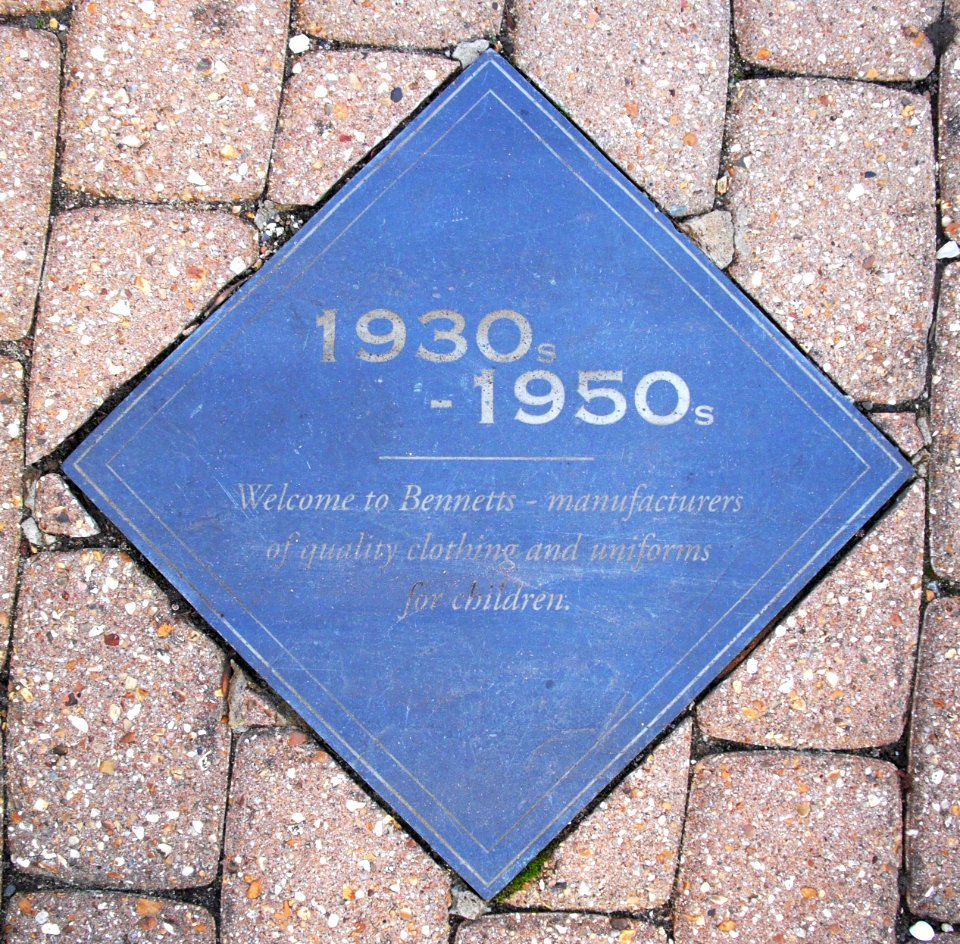 BennetsClothingPlaque