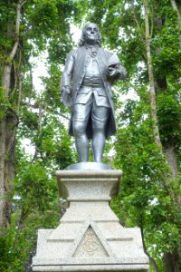 Benjamin Franklin Memorial - Washington Square, San Francisco, CA - DSC04851