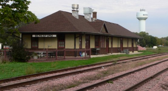 Beresford, SD depot from SE 2