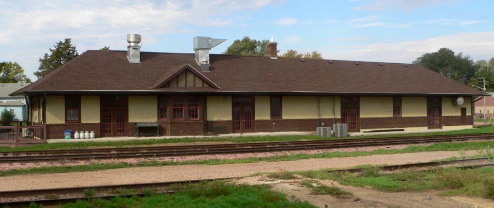 Beresford, SD depot from NE 1