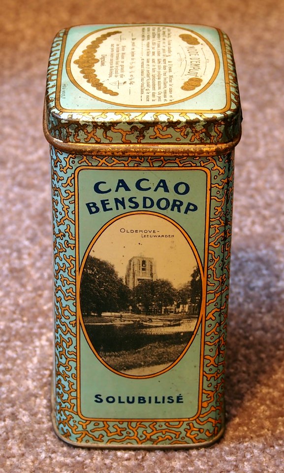 Bensdorp cacao hollandais blikje, foto 2, Oldenhove-Leeuwarden