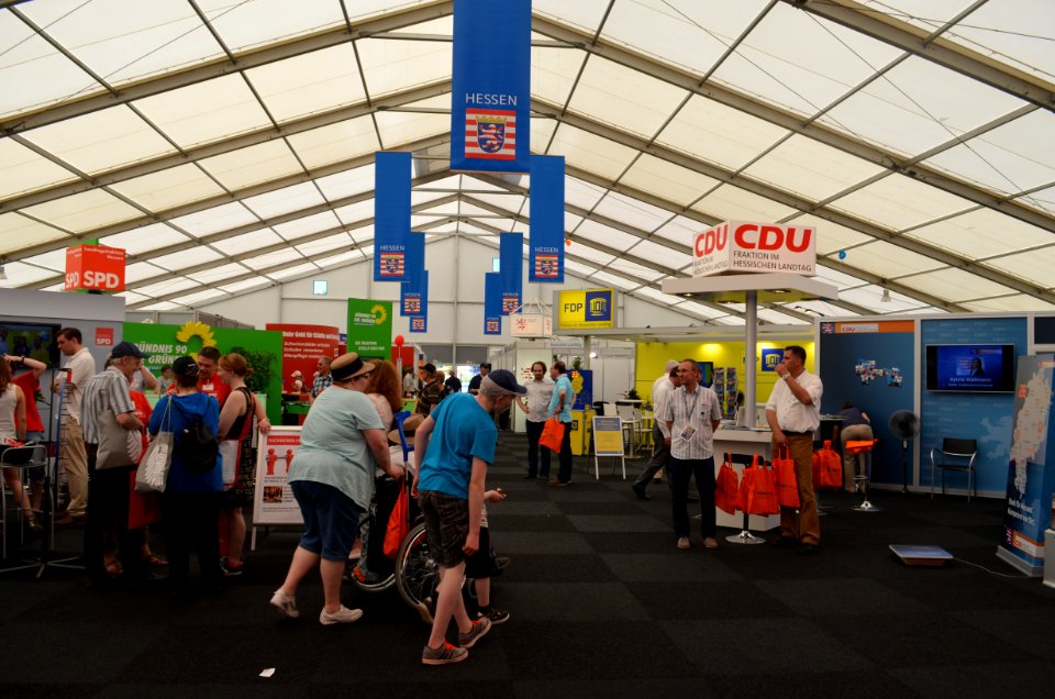 Bensheim, Hessentag 2014, Halle 1