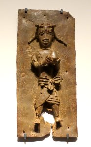 Benin plaque in the Ethnological Museum, Berlin - 039