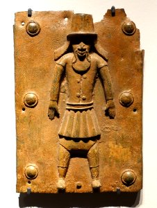 Benin plaque in the Ethnological Museum, Berlin - 053