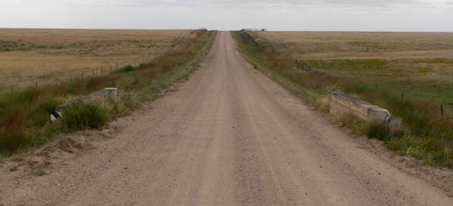 Benson culvert (Gove Co) from E 1