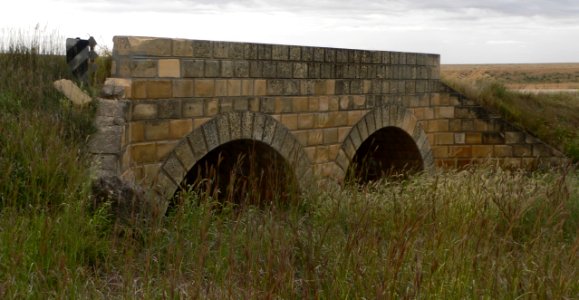 Benson culvert (Gove Co) from NE 1