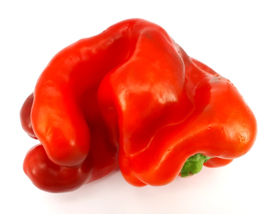 Bent red bell pepper 2017 - 2B