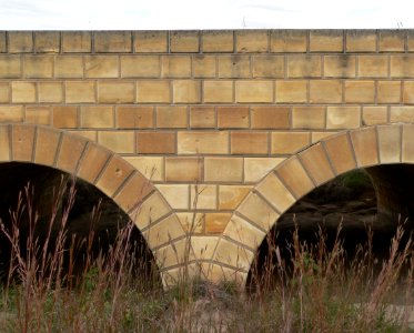 Benson culvert (Gove Co) S side spandrel 1