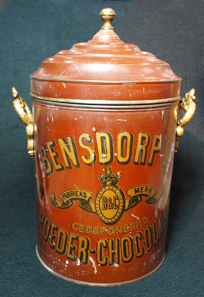 Bensdorps Poeder-Chocola blik