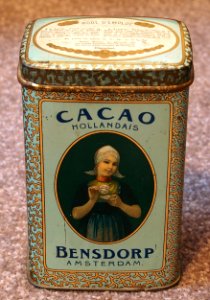 Bensdorp cacao hollandais blikje, foto 1, voorkant