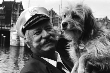 Benji en trainer Frank Inn, Bestanddeelnr 930-1617