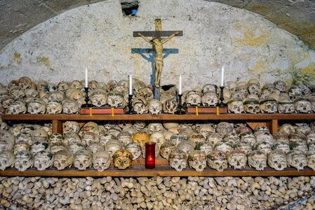 Hallstadt head skull photo