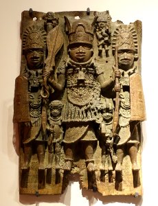 Benin plaque in the Ethnological Museum, Berlin - 027