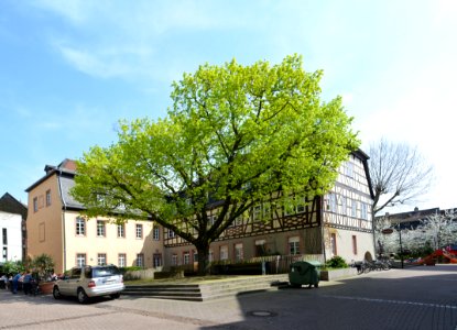 Bensheim, Wambolter Hof, Rückseite (1)