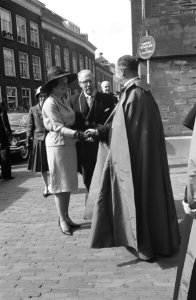 Bezoek van Prinses Irene aan Noord-Brabant. Welkomstwoord door Mgr. W. Bekkers, Bestanddeelnr 912-5410
