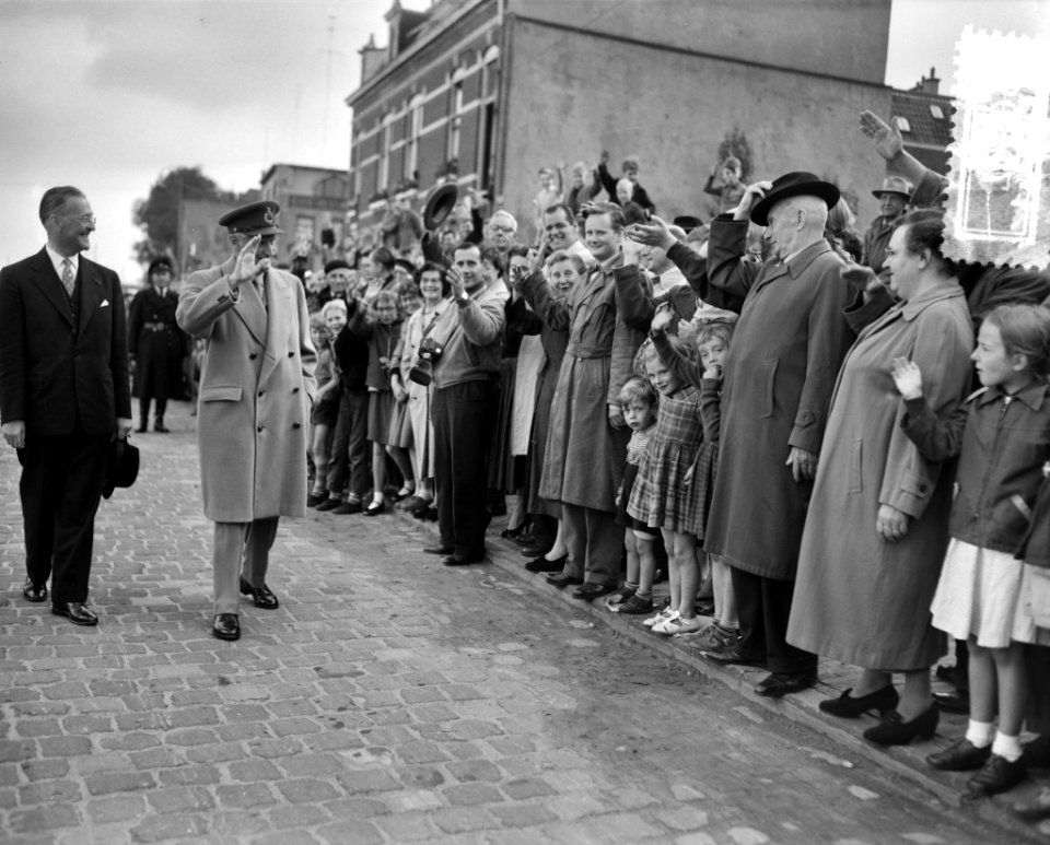 Bezoek veldmaarschalk Montgomery aan Nijmegen en Arnhem, Bestanddeelnr 907-9509
