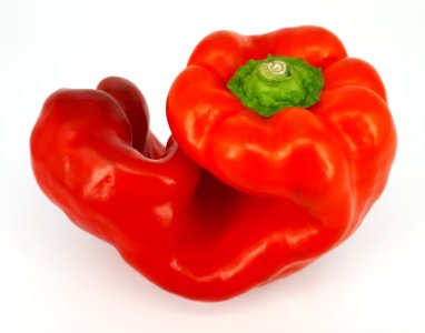 Bent red bell pepper 2017 - 2C