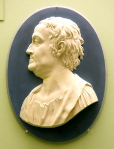 Benjamin Franklin, modeled by William Hackwood - Wedgwood, 1777-1779 - Brooklyn Museum - DSC08996