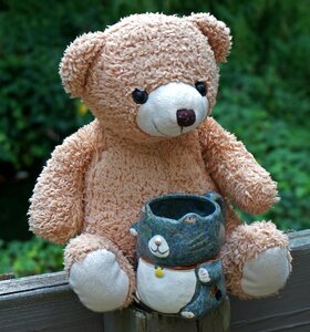 Stuffed animal mug kitty mug