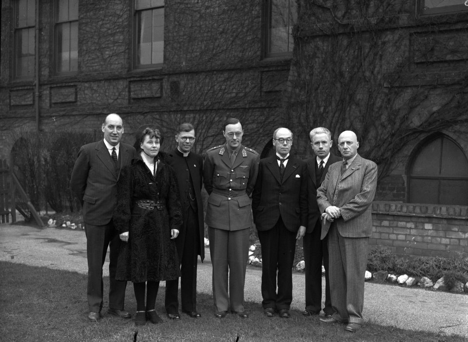 Bezoek van prins Bernhard aan het St. Joseph Hospital te Preston, Bestanddeelnr 935-2300
