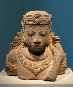 Bhairava, Indonesia, East Java, 1200s-1400s AD, andesite - Arthur M. Sackler Gallery - DSC05242