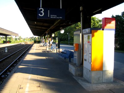 Bhf Coesfeld Bahnsteig 3