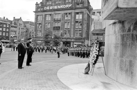 Bezoek President Bourguiba van Tunesie, Bestanddeelnr 919-3259