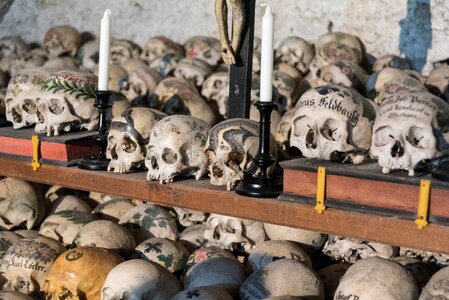 Hallstadt head skull