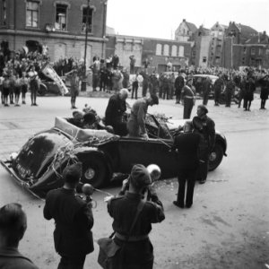 Bezoek van veldmaarschalk Montgomery aan Amsterdam., Bestanddeelnr 900-6875