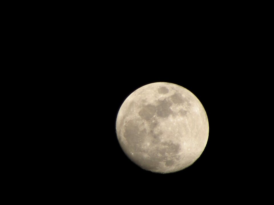 Full moon light reflections supermoon