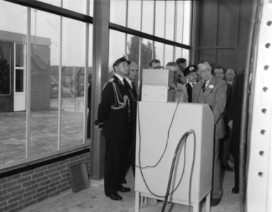 Bezoek van Prins Bernhard aan de N.V. Rotterdamse Beton en Aannemingsmij. voorhe, Bestanddeelnr 909-8851