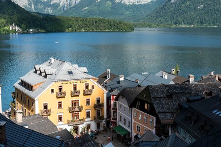 Bergsee mountains austria