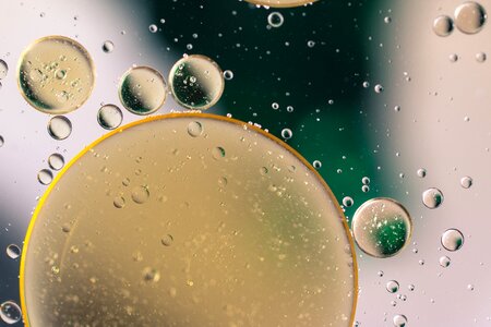 Texture macro oil