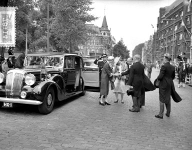 Bezoek Luxemburgs groot-hertogelijk paar. Derde dag. Rotterdam, Bestanddeelnr 907-8114