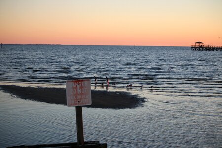 Gulf of mexico ocean post