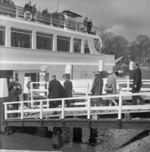 Bezoek Mexicaanse President aan Nederland Te Rotterdam, aankomst bij de Pieter , Bestanddeelnr 915-0098