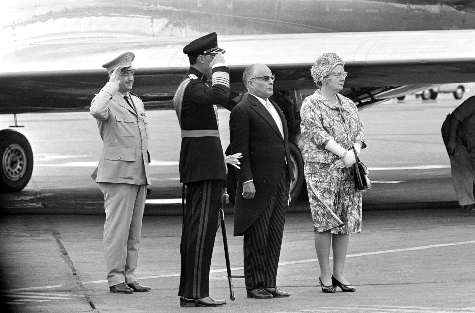 Bezoek President Bourguiba van Tunesie, Bestanddeelnr 919-3248