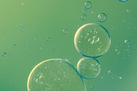 Texture macro oil