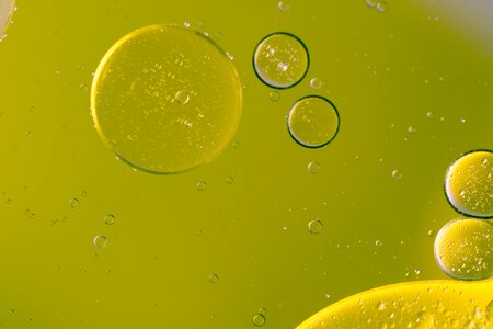 Texture macro oil