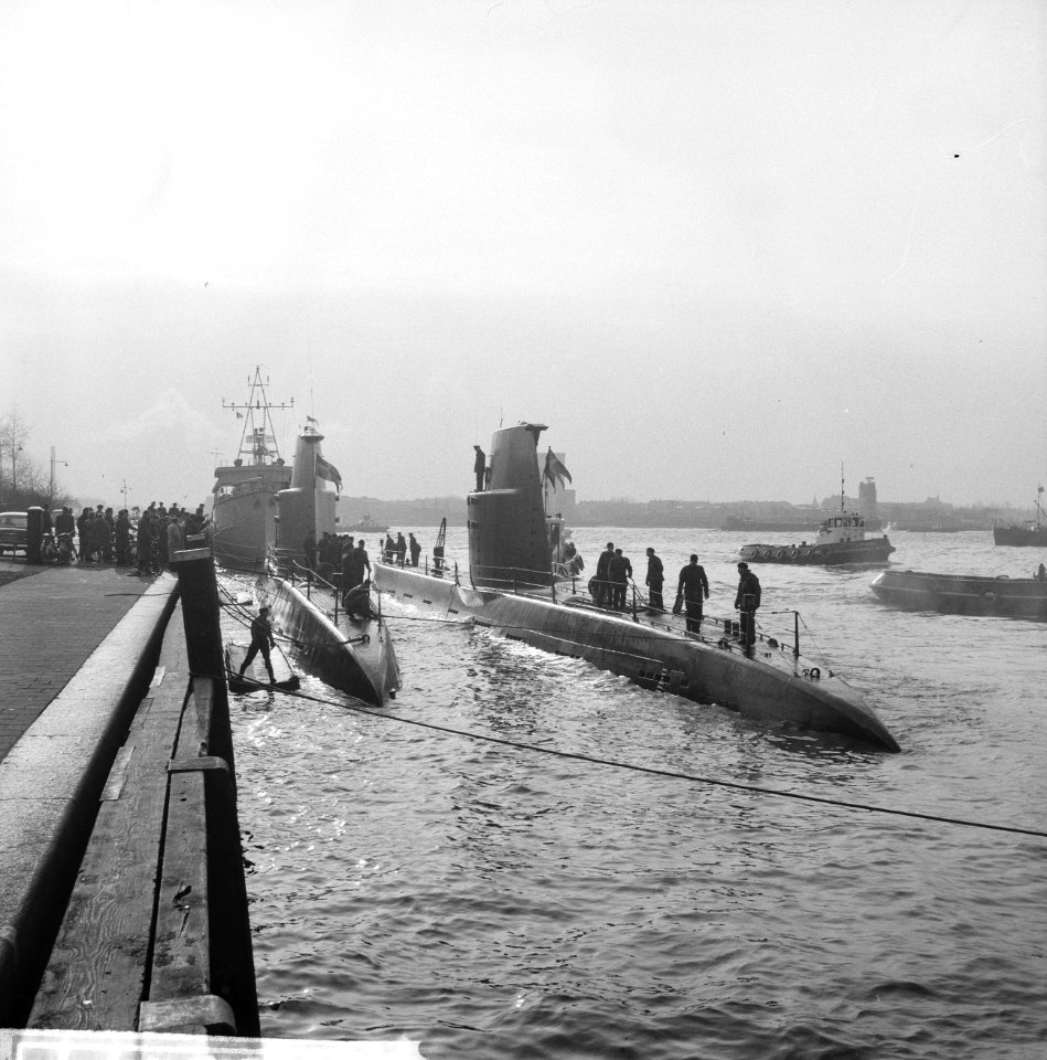Bezoek Zweedse onderzeeboten aan Rotterdam, Bestanddeelnr 912-0177