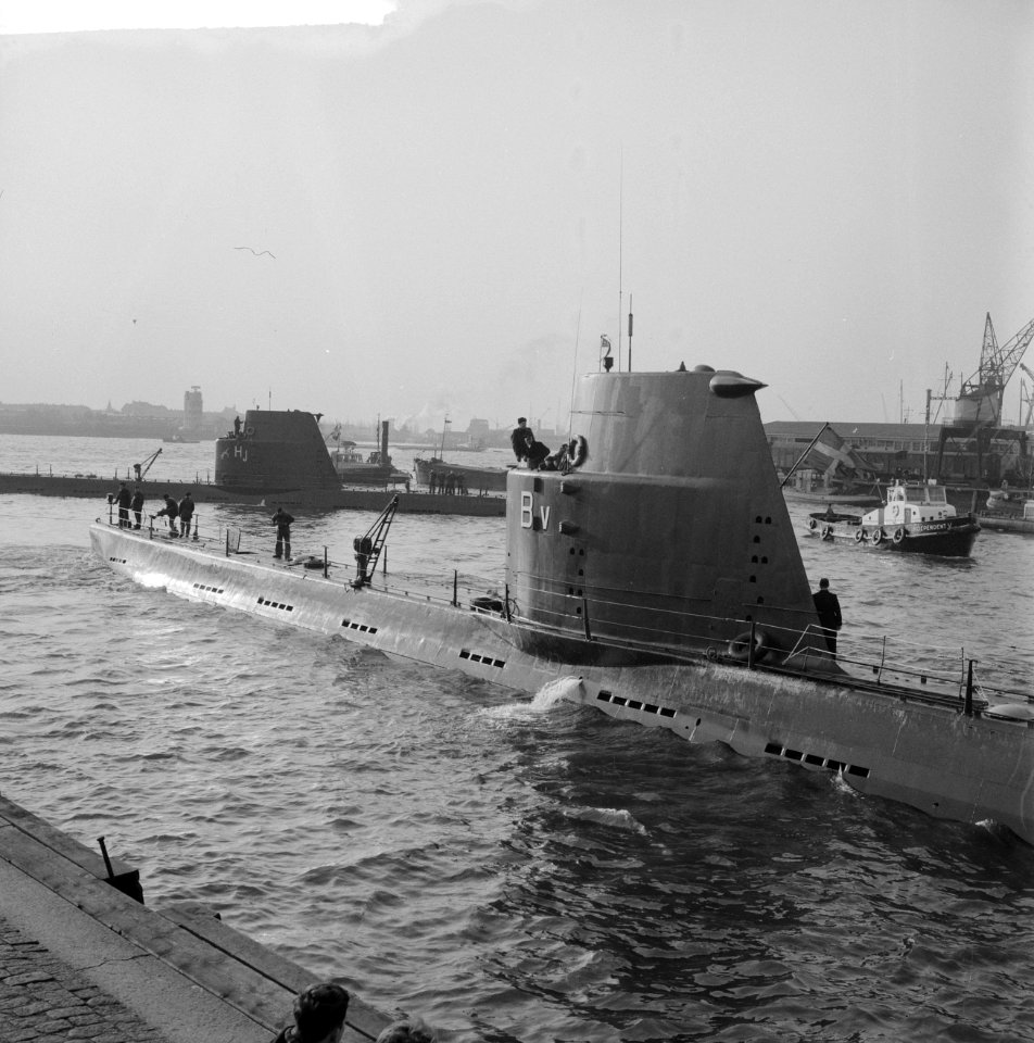 Bezoek Zweedse onderzeeboten aan Rotterdam, Bestanddeelnr 912-0172