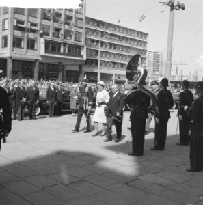 Bezoek van President Scharf aan Rotterdam, Bestanddeelnr 912-4896