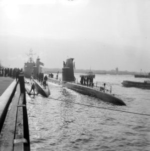 Bezoek Zweedse onderzeeboten aan Rotterdam, Bestanddeelnr 912-0174