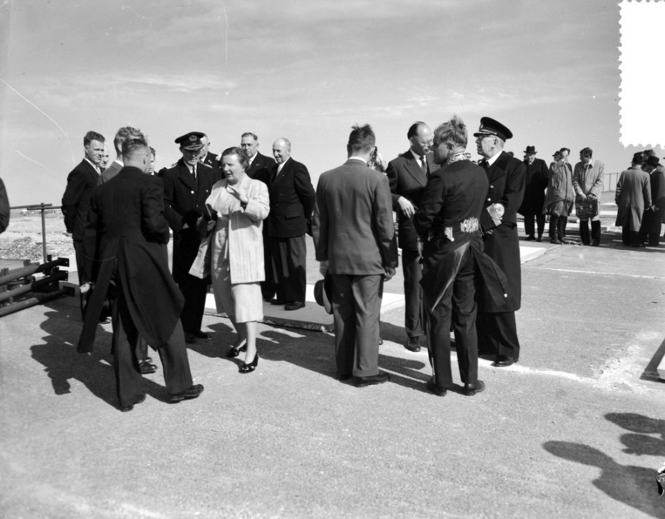 Bezoek Zweedse Koningspaar, derde dag, bezoek Zeeland, Bestanddeelnr 907-1043