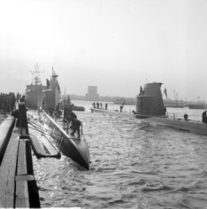 Bezoek Zweedse onderzeeboten aan Rotterdam, Bestanddeelnr 912-0173