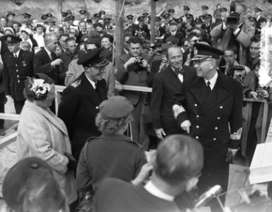 Bezoek Zweedse Koningspaar, derde dag, bezoek Zeeland, Bestanddeelnr 907-1046