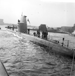 Bezoek Zweedse onderzeeboten aan Rotterdam, Bestanddeelnr 912-0175
