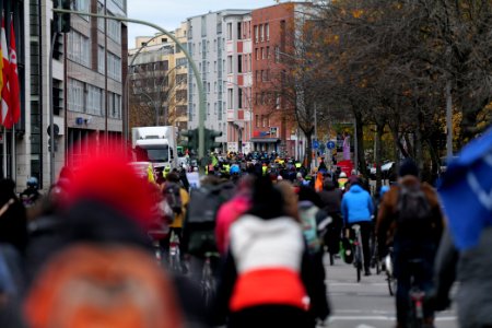 Bicycle demonstration against A49 and A100 in Berlin 2020-11-28 132
