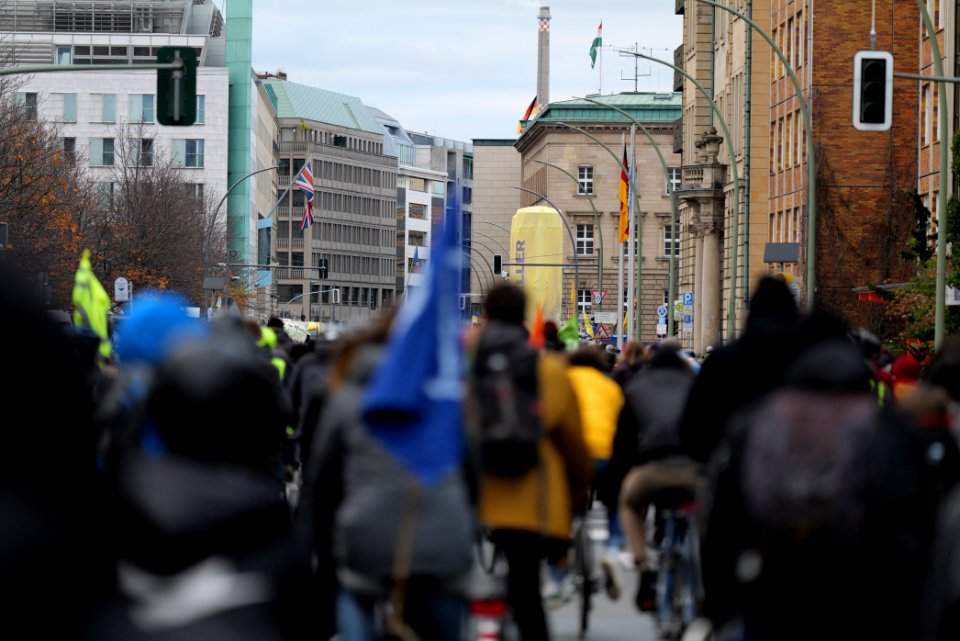 Bicycle demonstration against A49 and A100 in Berlin 2020-11-28 134